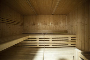 Centro benessere con sauna